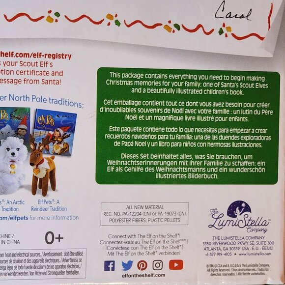 The Elf on the Shelf: A Christmas Tradition Box Set (Elf Doll & Hardcover Book) - Picture 9 of 16